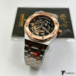 Audemars Piguet Royal Oak Double Balance Wheel Openworked – Two‑Tone Steel & Pink Gold – Skeleton Dial – Automatic Luxury Watch