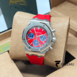 Audemars Piguet Royal Oak Offshore Chronograph – Red Rubber Strap – Dual‑Tone Dial