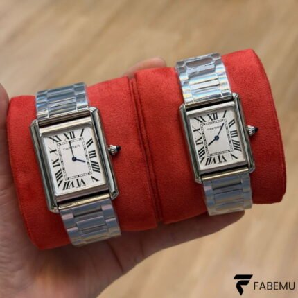 Cartier Tank Must – Stainless Steel – Silvered Roman Dial – Large & Small Models
