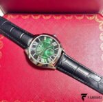 Cartier Drive de Cartier – Stainless Steel – Custom Green Guilloché Dial – Automatic