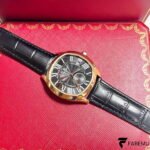 Cartier Drive de Cartier – 18K Rose Gold – Dark Gray Guilloché Dial – Automatic