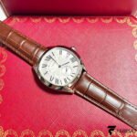 Cartier Drive de Cartier – Stainless Steel – Silvered Flinqué Dial – Automatic