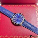 Cartier Drive de Cartier – Stainless Steel – Blue Guilloché Dial – Automatic