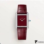 Cartier Tank Must – Burgundy Lacquer Dial – Large Model – Quartz