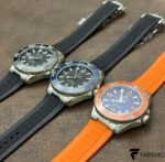 Omega Seamaster Planet Ocean 600M Co‑Axial Master Chronometer – Stainless Steel – Orange Ceramic Bezel – Orange Rubber Strap - Image 4