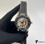 Omega Seamaster Aqua Terra 150M GMT Worldtimer 43 mm – Titanium – Black Ceramic Bezel – Co‑Axial Master Chronometer