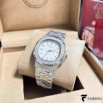 Patek Philippe Nautilus 5711/1A‑011 – Silvery‑White Dial – Stainless Steel – Integrated Bracelet