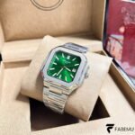 Patek Philippe Cubitus 5821/1A‑001 – Stainless Steel – Olive Green Sunburst Dial – Integrated Bracelet