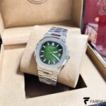 Patek Philippe Nautilus 5711/1A‑014 – Olive Green Sunburst Dial – Stainless Steel – Integrated Bracelet