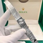 Rolex Precision / Cellini – Vintage Ladies Cocktail Watch – 18K White Gold – Silver Sunburst Dial – Manual-Wind – Ref. 2628