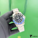 Rolex GMT‑Master II “Batman” – Black Dial – Blue/Black Cerachrom Bezel – Oyster Bracelet – Ref. 126710BLNR