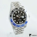 Rolex GMT‑Master II “Batman” – Black Dial – Blue/Black Cerachrom Bezel – Oyster Bracelet – Ref. 126710BLNR - Image 4