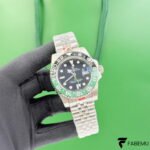 Rolex GMT‑Master II “Sprite” – Green/Black Cerachrom Bezel – Right‑Handed Custom – Jubilee Bracelet