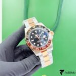 Rolex GMT‑Master II “Root Beer” – Black/Brown Cerachrom Bezel – Everose Rolesor – Oyster Bracelet – Ref. 126711CHNR