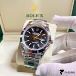 Rolex Datejust – Bright Black / Slate Dial – Smooth Bezel – Oyster Bracelet – Ref. 126300 / 126200