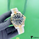 Rolex GMT‑Master II “Zombie / Guinness” – Black & Grey Cerachrom Bezel – Yellow Rolesor – Jubilee Bracelet – Ref. 126713GRNR