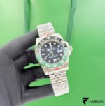 Rolex GMT‑Master II “Sprite / Destro” – Green & Black Cerachrom Bezel – Left‑Handed Crown – Ref. 126720VTNR