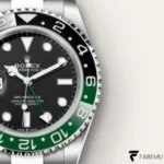 Rolex GMT‑Master II “Sprite / Destro” – Green & Black Cerachrom Bezel – Left‑Handed Crown – Ref. 126720VTNR - Image 4