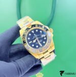 Rolex GMT‑Master II “Guinness / Zombie” – Black & Grey Cerachrom Bezel – 18K Yellow Gold – Ref. 126718GRNR