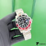 Rolex GMT‑Master II “Coke” – Red & Black Ceramic Bezel – Oyster Bracelet (Custom Edition)
