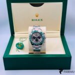 Rolex Cosmograph Daytona – Green Ceramic Bezel – Slate/Silver Dial – Fantasy Edition