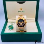 Rolex Cosmograph Daytona – Yellow Gold Style – Paul Newman Champagne/Black Dial