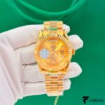 Rolex Day‑Date 40 – Yellow Gold – Champagne Dial – President Bracelet