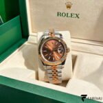 Rolex Datejust 41 – Everose Rolesor – Chocolate Dial – Fluted Bezel – Jubilee Bracelet – Ref. 126331