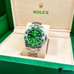 Rolex Submariner Date “Hulk” – Oystersteel – Green Sunburst Dial & Green Ceramic Bezel – Ref. 116610LV
