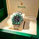 Rolex Submariner Date “Starbucks / Cermit” – Oystersteel – Green Ceramic Bezel & Black Dial – Ref. 126610LV