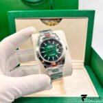 Rolex Datejust 41 – Mint Green Dial – Smooth Bezel – Oyster Bracelet – Ref. 126300‑0013
