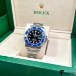 Rolex Submariner Date “Cookie Monster” – 18K White Gold – Blue Ceramic Bezel & Black Dial – Ref. 126619LB