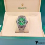 Rolex Sky‑Dweller – Mint Green Dial – White Gold Ring Command Bezel – Oyster Bracelet – Ref. 336934‑0001