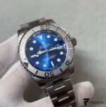 Rolex Yacht‑Master 40 – Bright Blue Dial – Rolesium Platinum Bezel – Oyster Bracelet – Ref. 126622