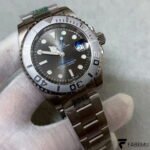Rolex Yacht‑Master 40 – Slate / Dark Rhodium Dial – Rolesium Platinum Bezel – Oyster Bracelet – Ref. 126622