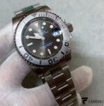 Rolex Yacht‑Master 40 – Slate / Dark Rhodium Dial – Rolesium Platinum Bezel – Oyster Bracelet – Ref. 126622