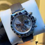 Rolex Cosmograph Daytona – “Ghost” Steel & Bright Black Dial – White Gold Cerachrom Bezel – Oysterflex – Ref. 126519LN