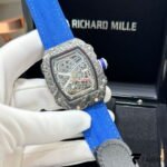 Richard Mille RM 67‑02 Automatic Extra Flat – “Fernando Alonso” Edition – Carbon TPT – Royal Blue Strap