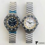 TAG Heuer Formula 1 Solargraph – Dual Dial Variants (Blue/Black & White/Cream) – Stainless Steel Bracelet