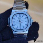Patek Philippe Nautilus 5711/1A‑011 – Silvery‑White Dial – Stainless Steel